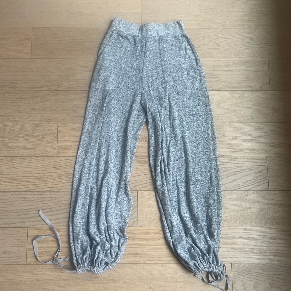 Free People Boho Gray Sweatpants